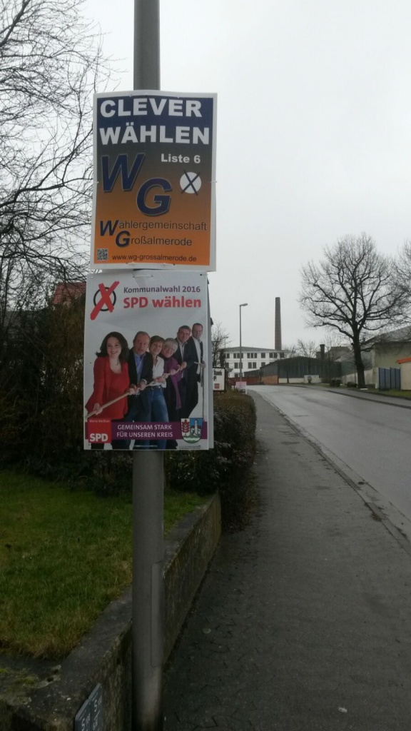 WG SPD Plakat